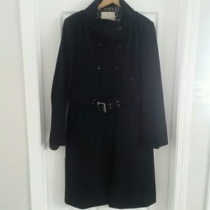 Covington Outerwear Wool Blend Military Dress Coat